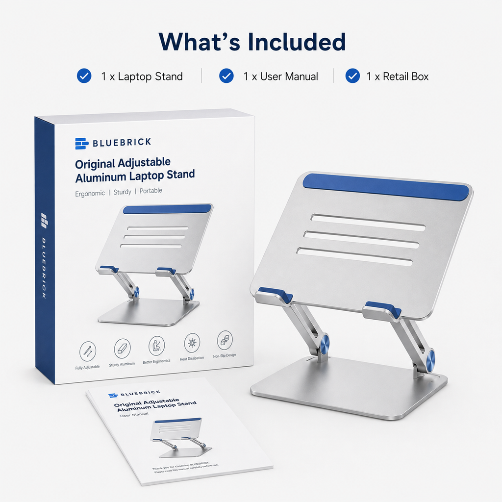 Adjustable Aluminum Laptop Stand