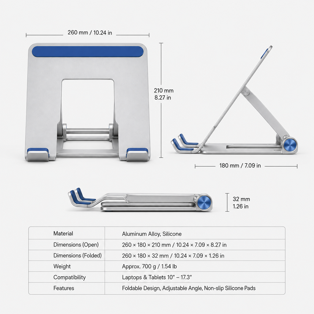 Foldable Laptop Stand