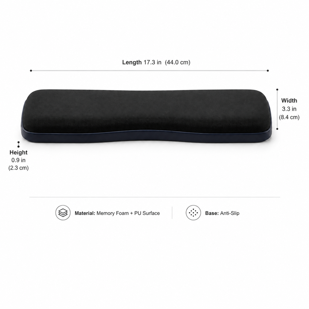 Memory Foam Keyboard Wrist Rest