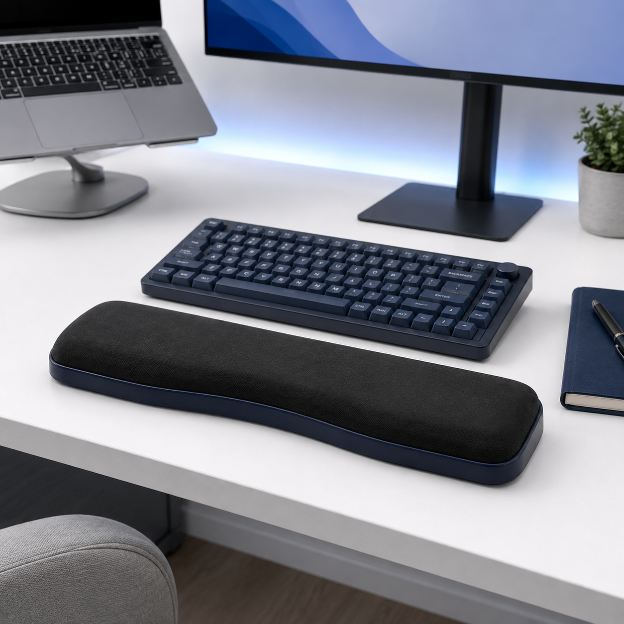 Memory Foam Keyboard Wrist Rest
