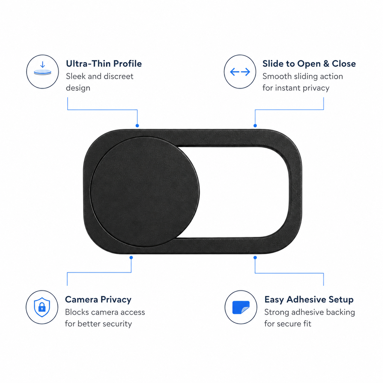 Webcam Privacy Cover Slider