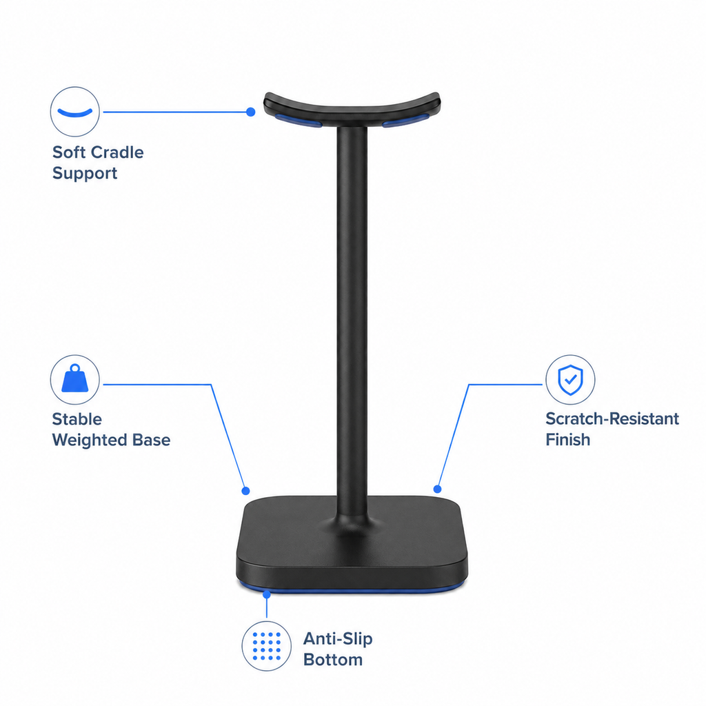 Desktop Headphone Stand