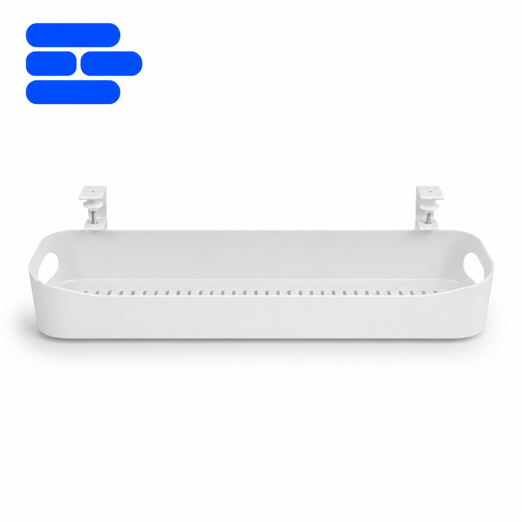 Under-Desk Cable Management Tray