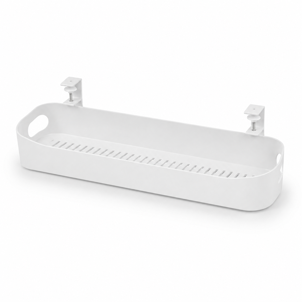 Under-Desk Cable Management Tray