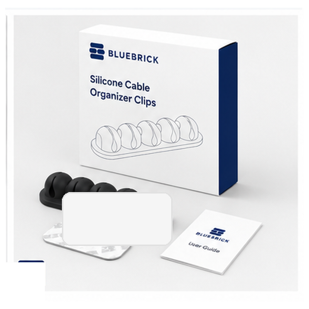 Silicone Cable Organizer Clips
