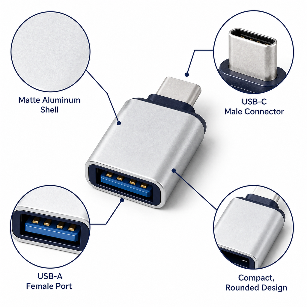 USB-C to USB-A Adapter