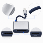 USB-C SD and microSD Card Reader